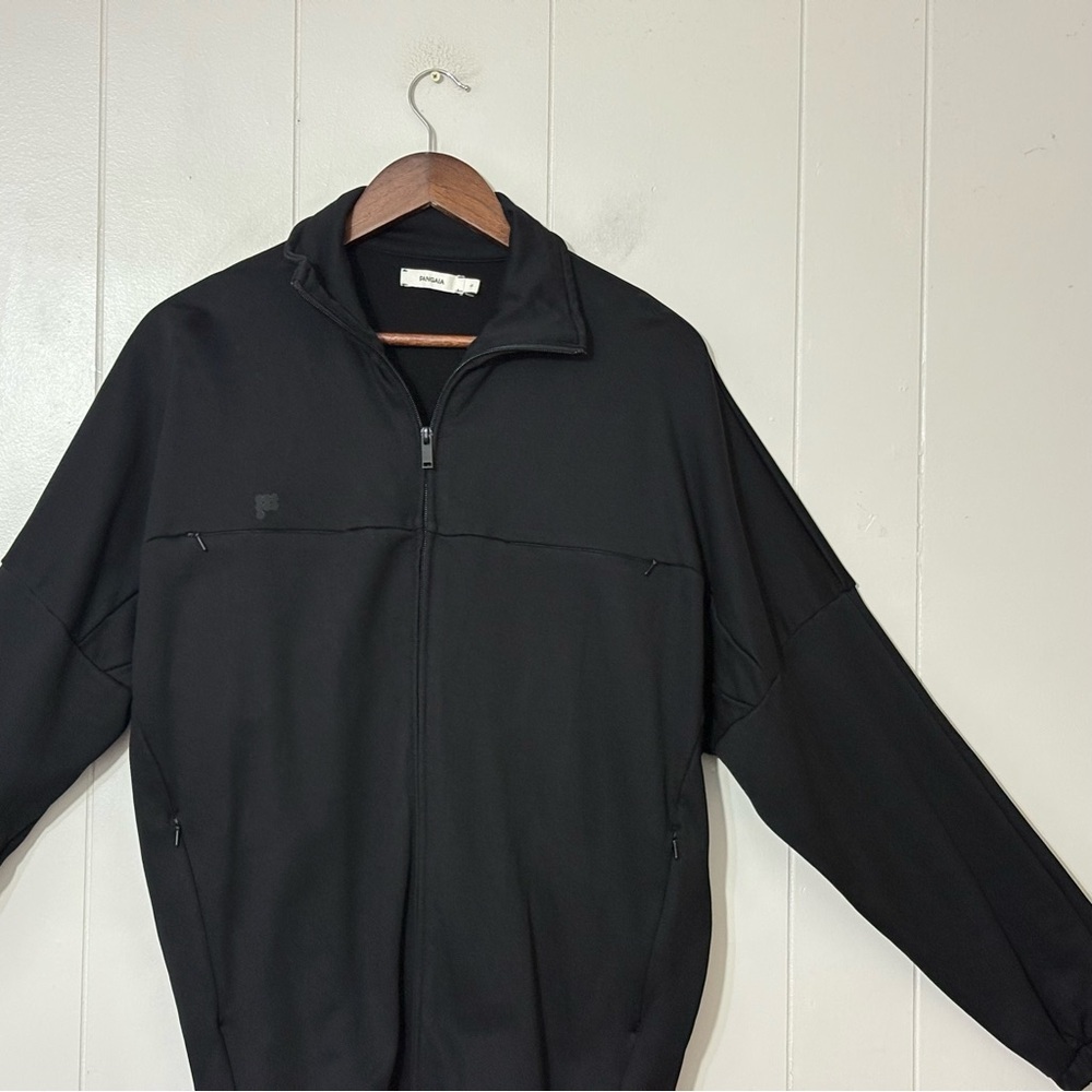 PANGAIA Archive Move Zipped Jacket Black Men’s Small Organic Cotton - Picture 4 of 12